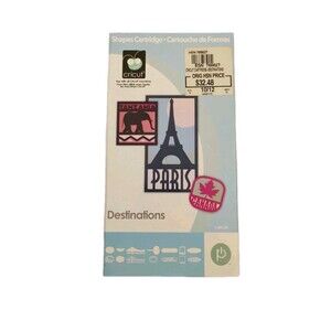CRICUT CARTRIDGE - Destinations "Shapes" Cartridges Kit